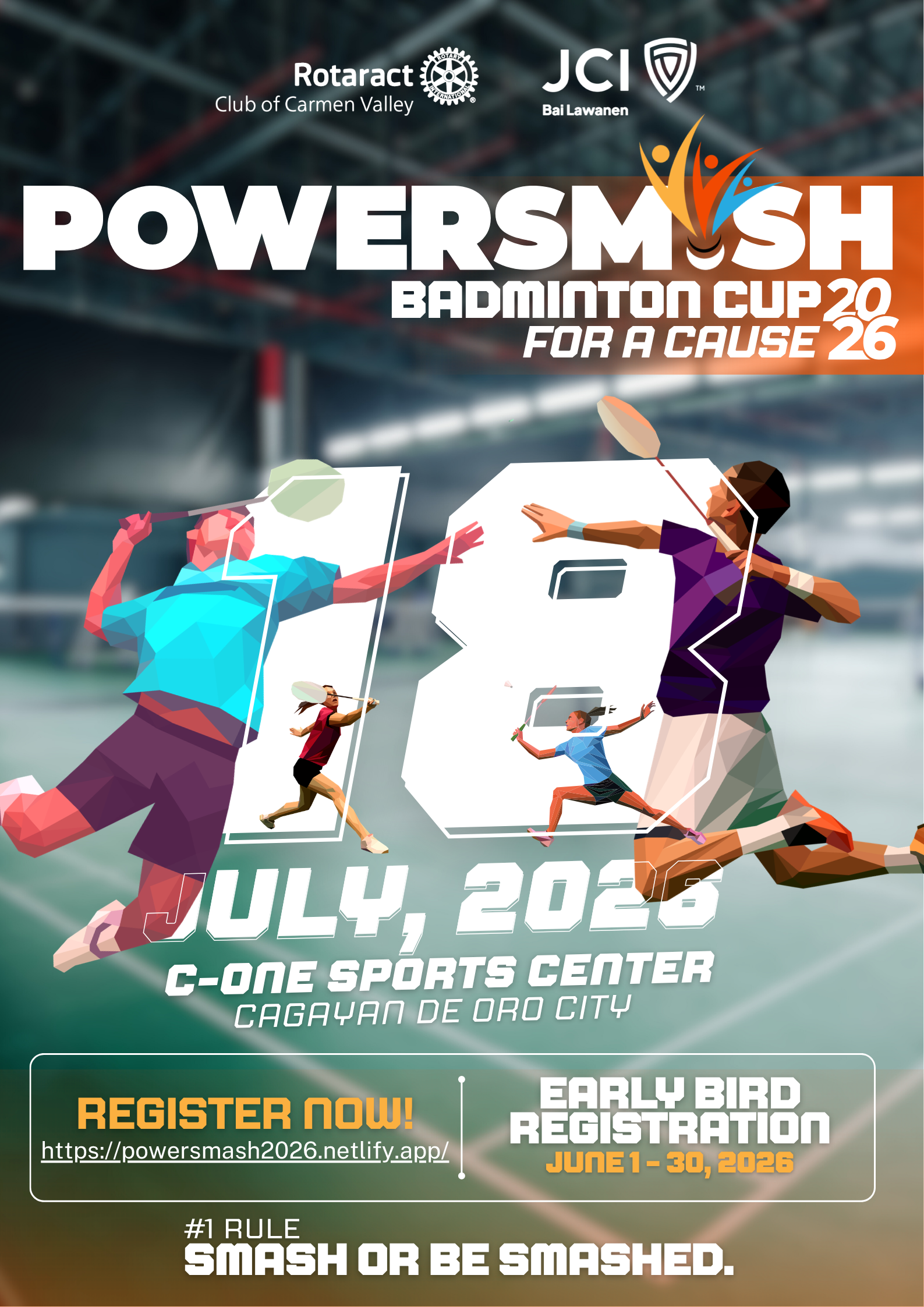 POWERSMASH 2026 Poster